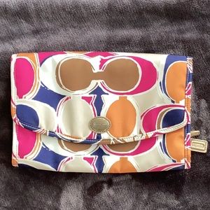 Coach Travel Hanging Cosmetic Bag
